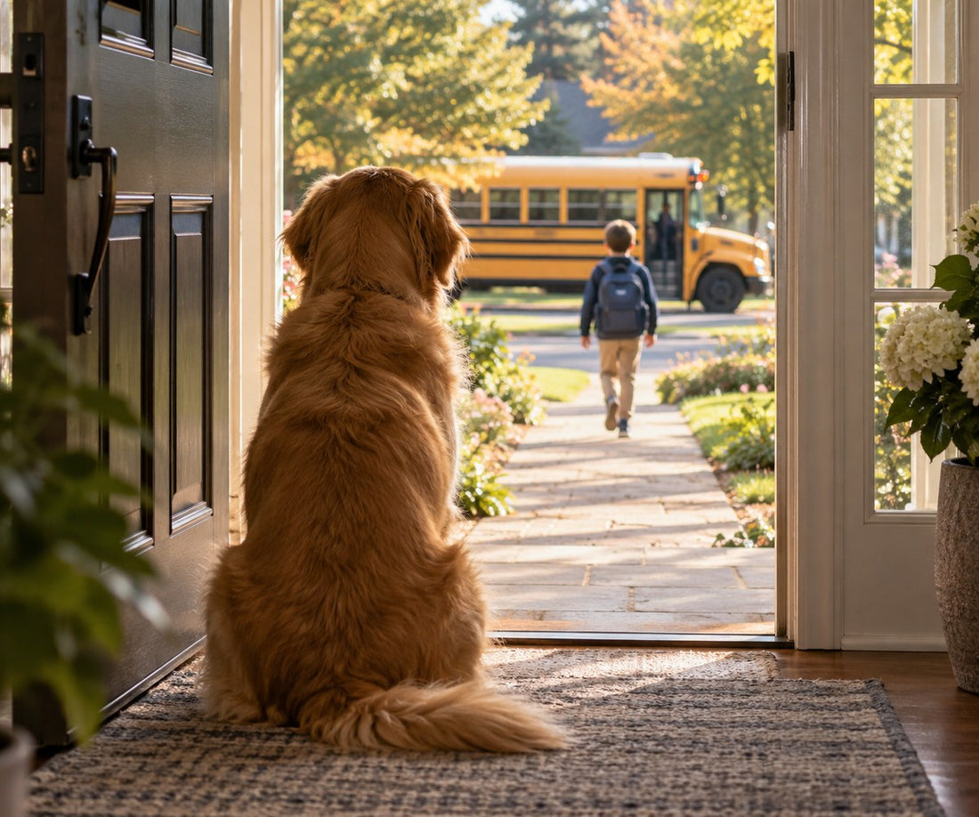 Back to School Stress: 7 Steps to Help Your Dog Adjust to a New Routine