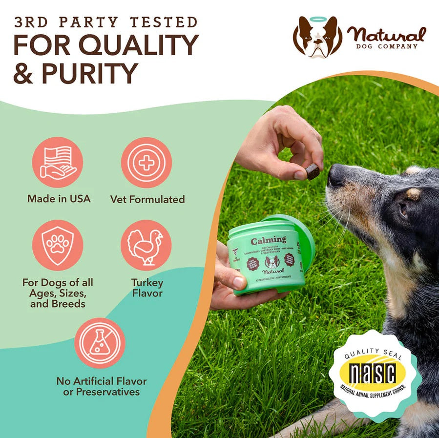 Natural Dog Company Calming Soft Chews