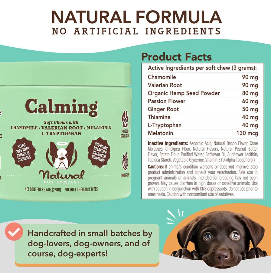 Natural Dog Company Calming Soft Chews