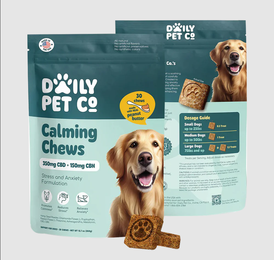 Daily Pet Company Calming Soft Chews (CBD)