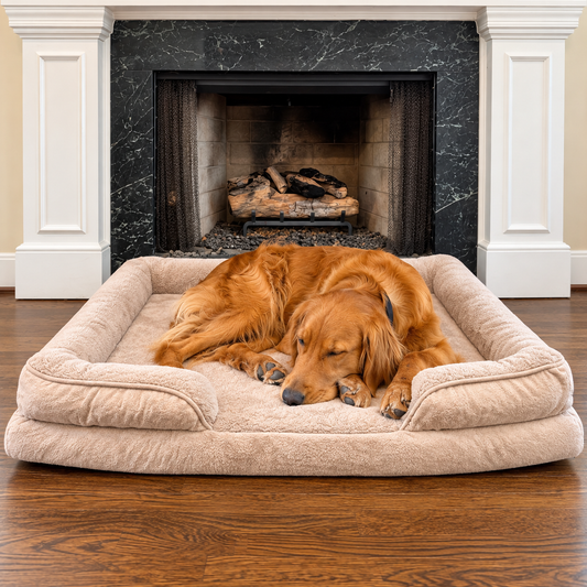 Orthopedic Calming Dog Bed
