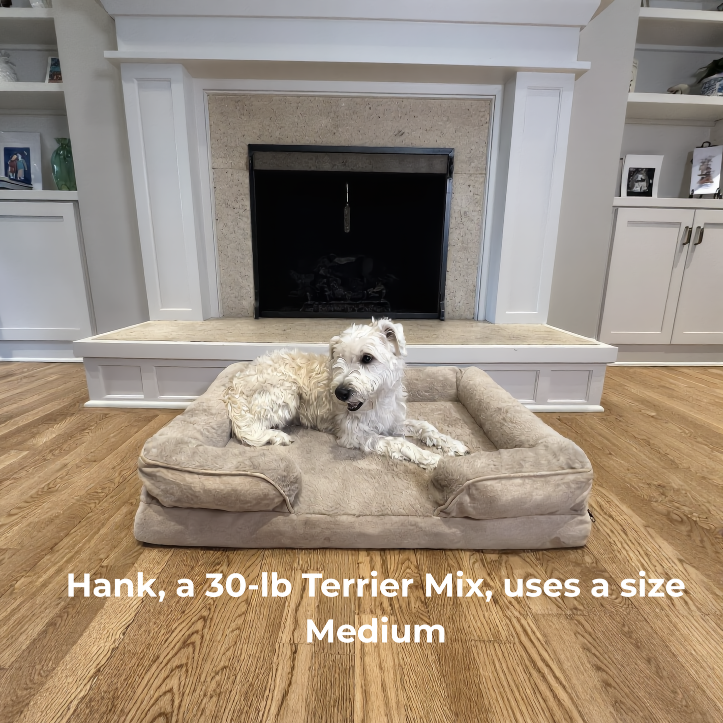 Orthopedic Dog Bed - Designed to Calm Anxious Dogs