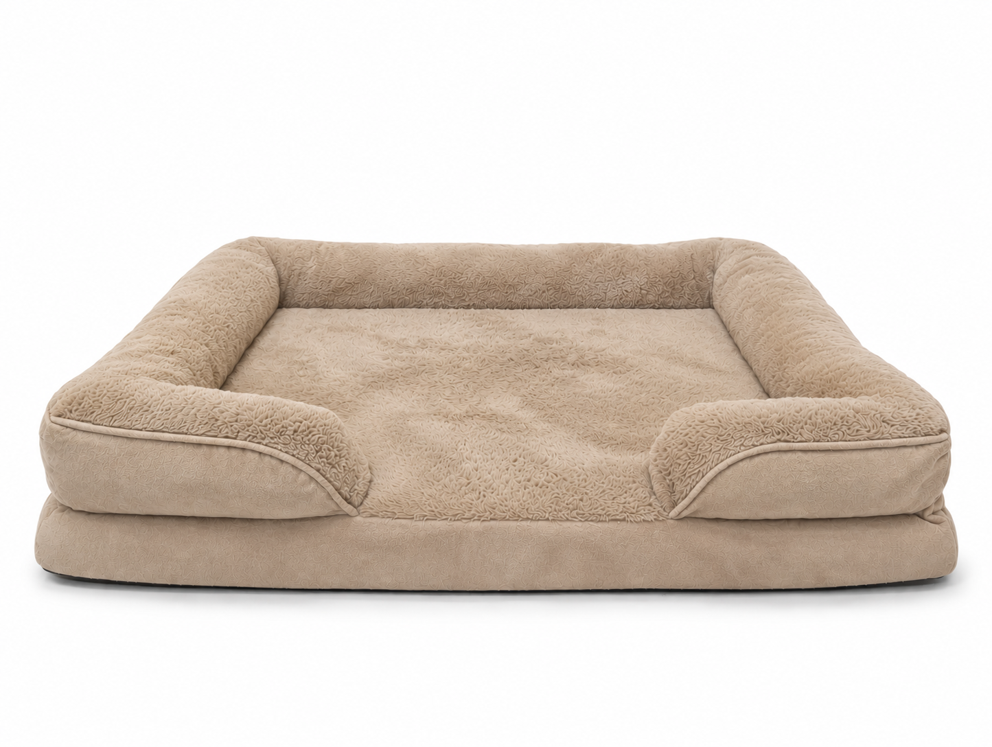 CalmingPup Orthopedic Calming Dog Bed - CertiPUR-US  certified and machine washable