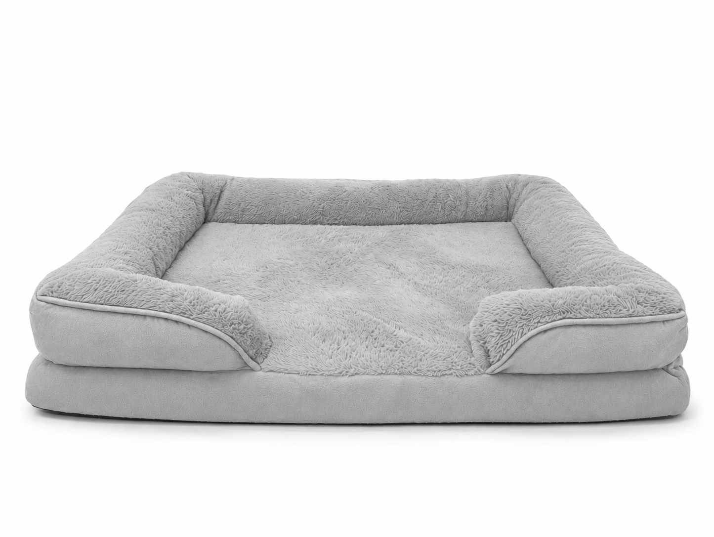 CalmingPup Orthopedic Calming Dog Bed - CertiPUR-US  certified and machine washable